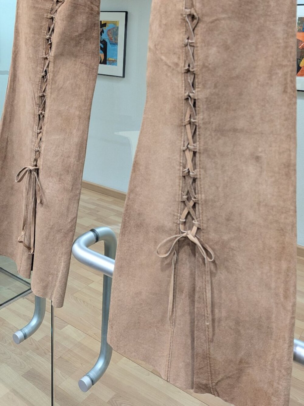 Arden B 100% Leather/Suede Pants